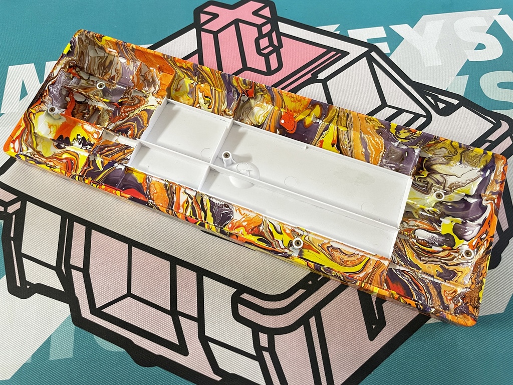 Marble Paint keyboard Case Vol.4