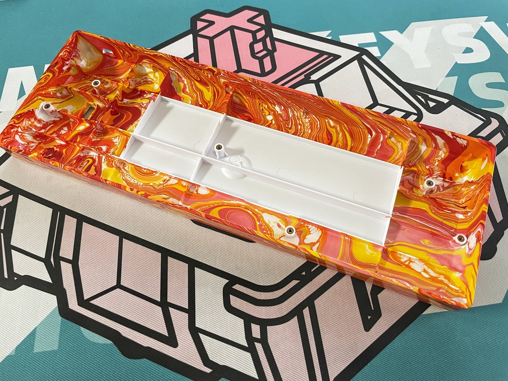 Marble Paint keyboard Case Vol.4