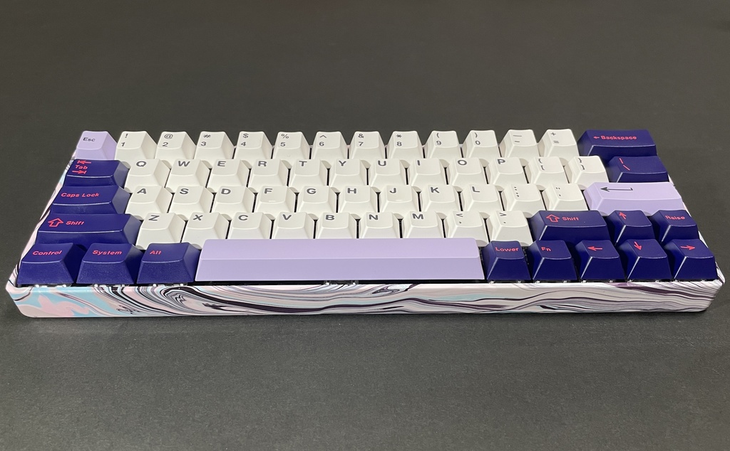 Marble Paint Keyboard Case Vol.5