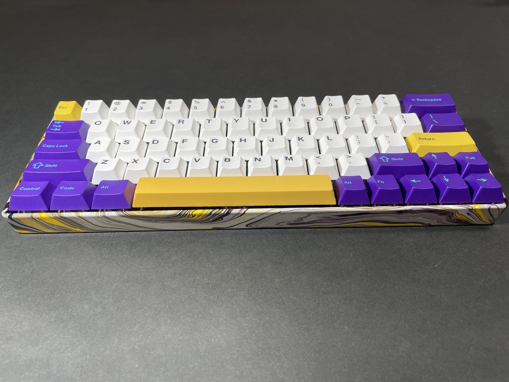 Marble Paint Keyboard Case Vol.5