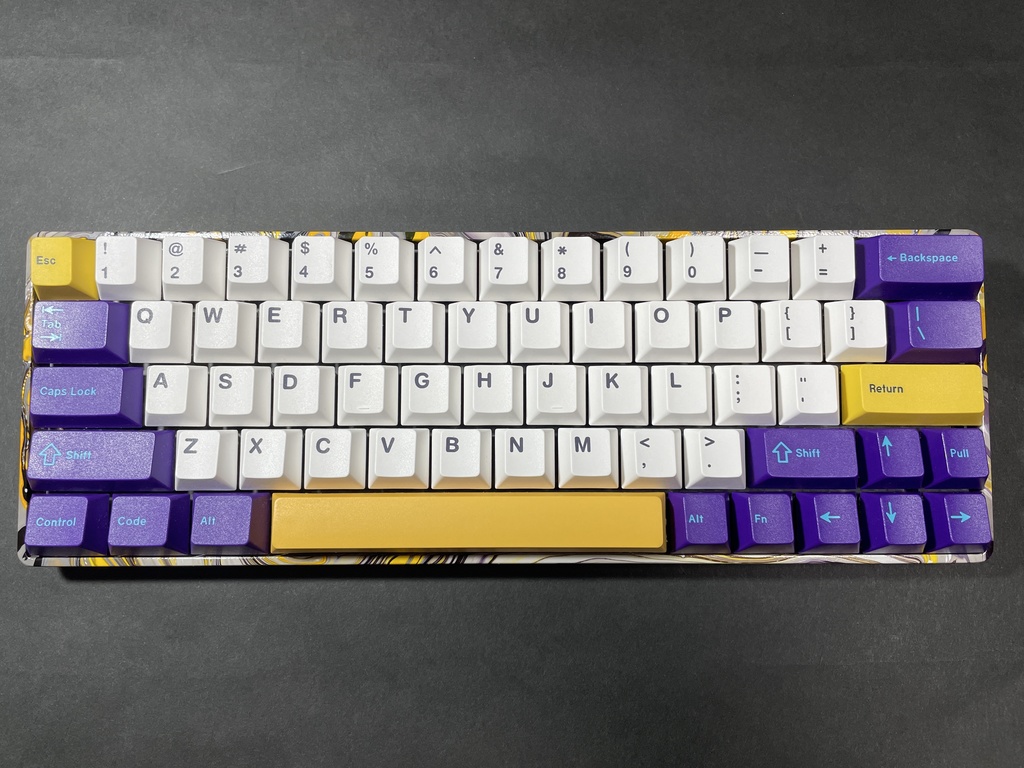 Marble Paint Keyboard Case Vol.5