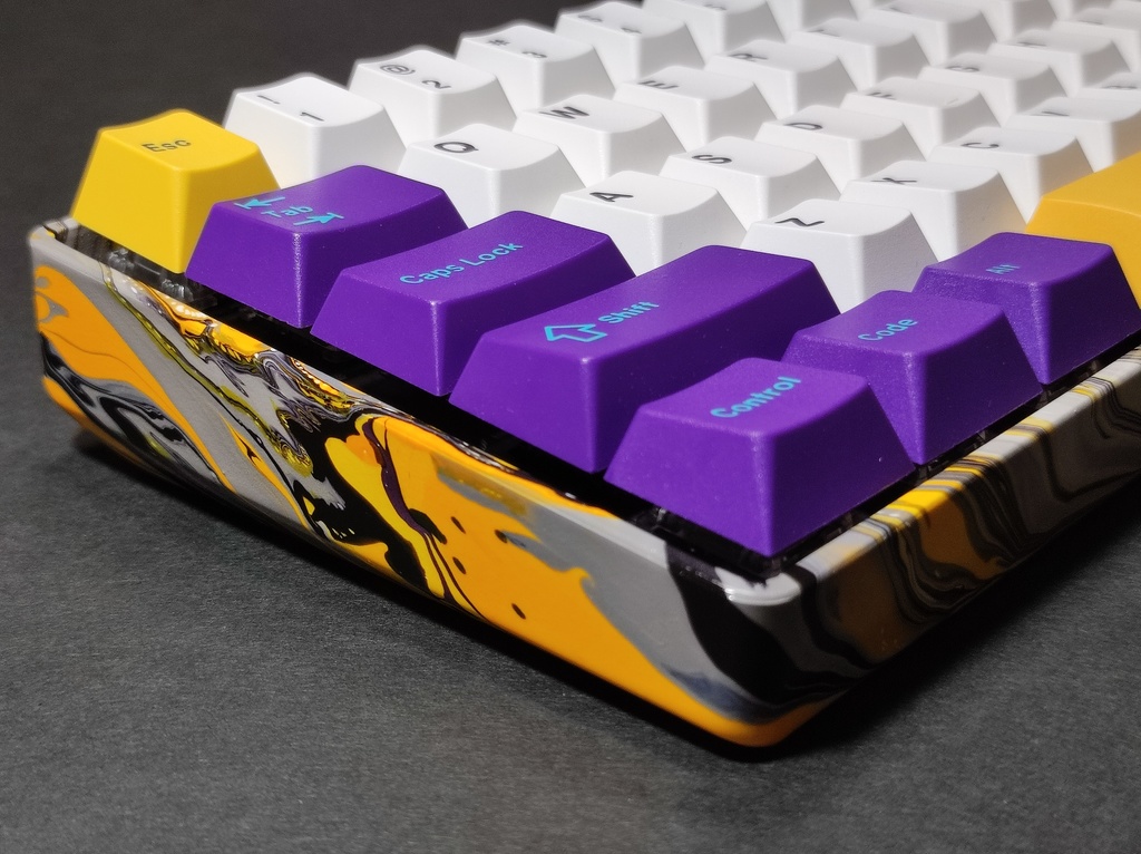 Marble Paint Keyboard Case Vol.5