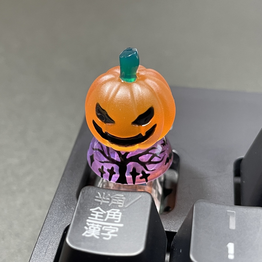 ジャック・オ・ランタンキーキャップ