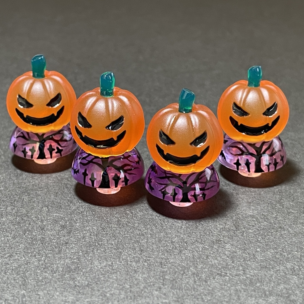 ジャック・オ・ランタンキーキャップ