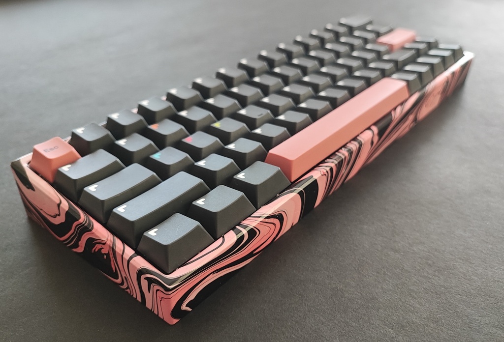 Marble Paint Keyboard Case Aluminum Ed.