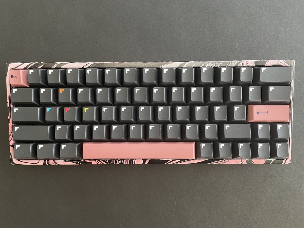 Marble Paint Keyboard Case Aluminum Ed.