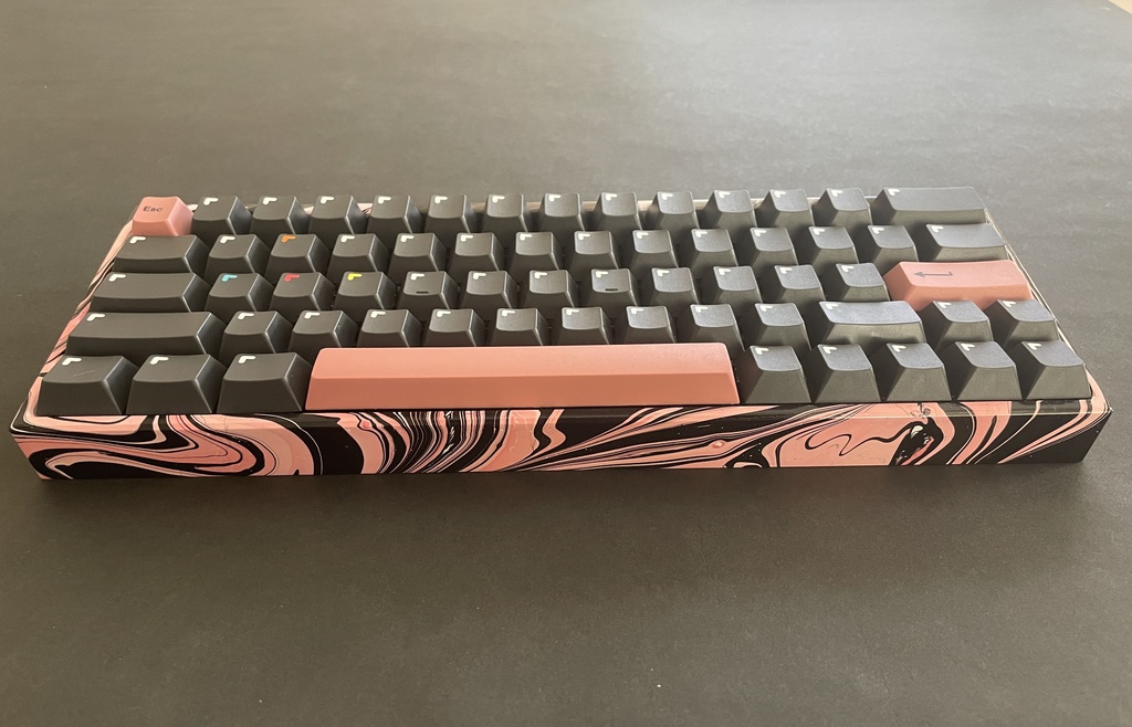 Marble Paint Keyboard Case Aluminum Ed.