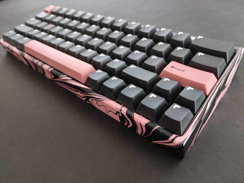 Marble Paint Keyboard Case Aluminum Ed.