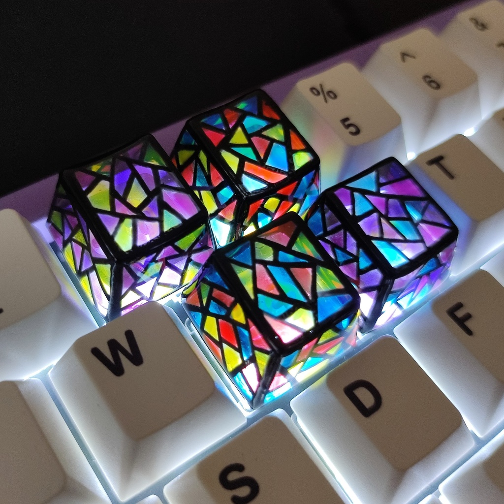 ステンドグラスキーキャップ《OEM R1》