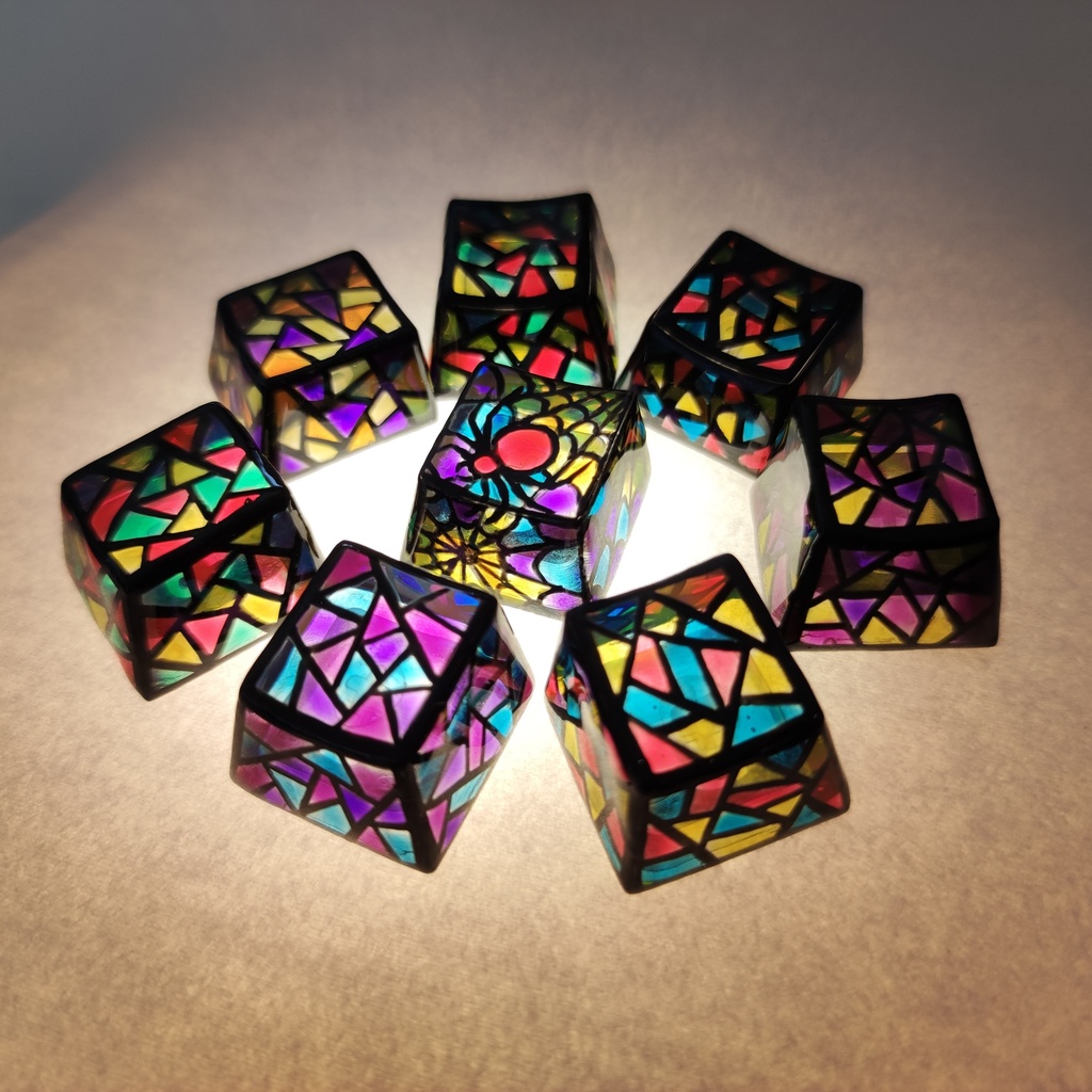 ステンドグラスキーキャップ《OEM R2》