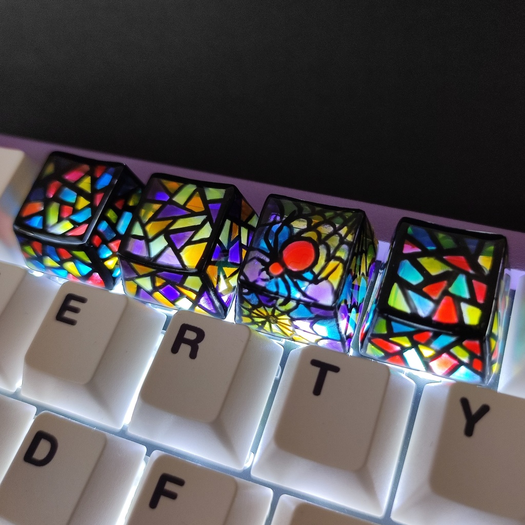 ステンドグラスキーキャップ《OEM R2》