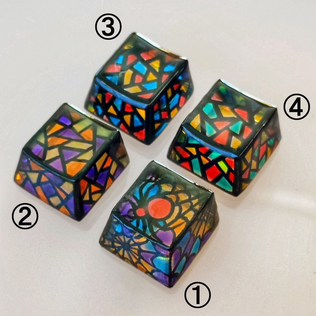 ステンドグラスキーキャップ《OEM R2》