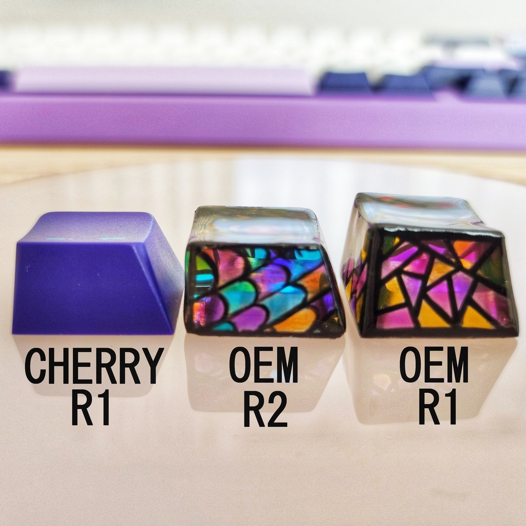 ステンドグラスキーキャップ《OEM R2》