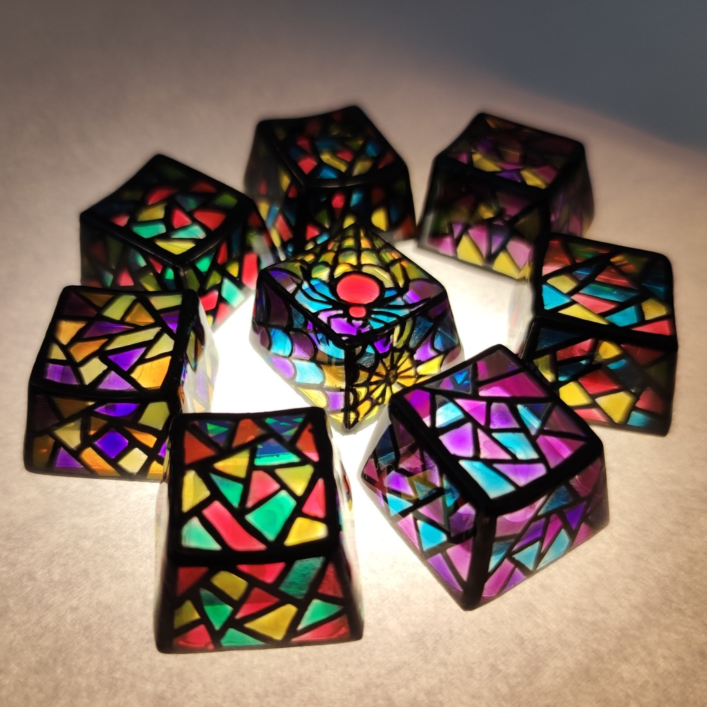 ステンドグラスキーキャップ《OEM R2》