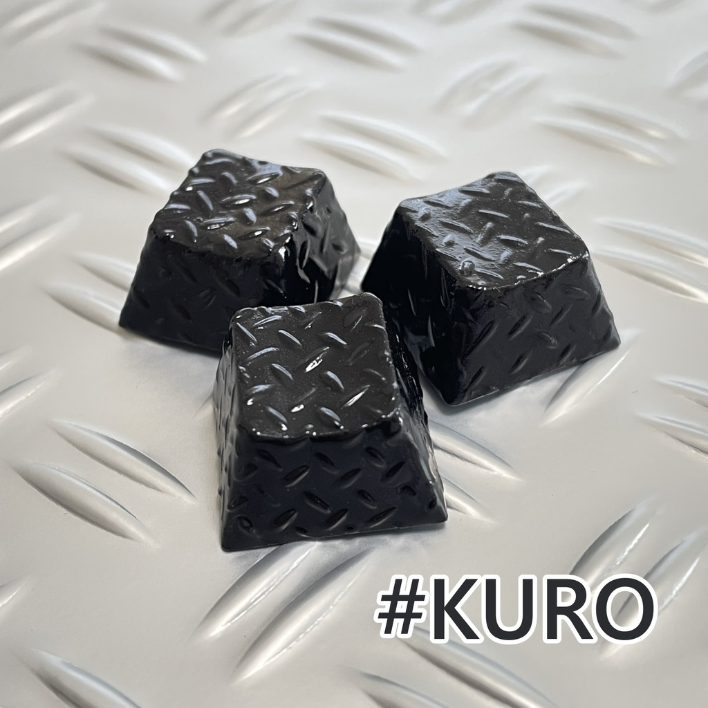 【キーキャップ】TEPPAN 《KURO/MAZIORA》