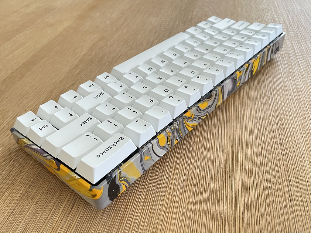 Marble Paint Keyboard Case vol.5