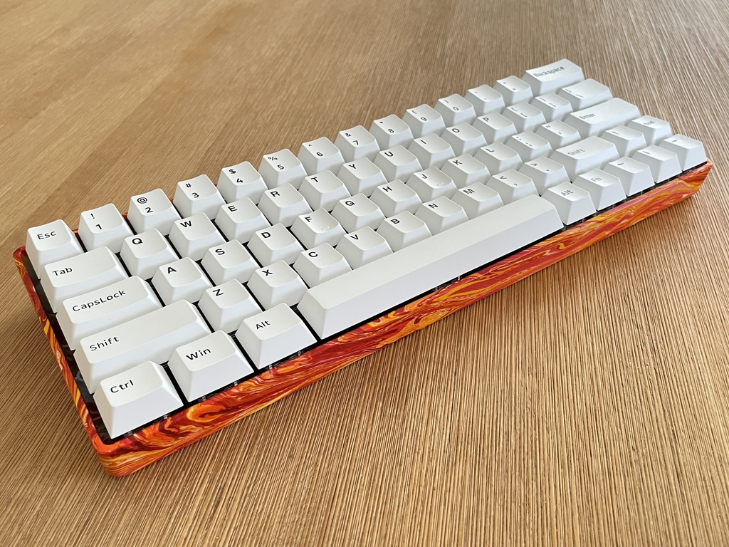 Marble Paint Keyboard Case vol.5