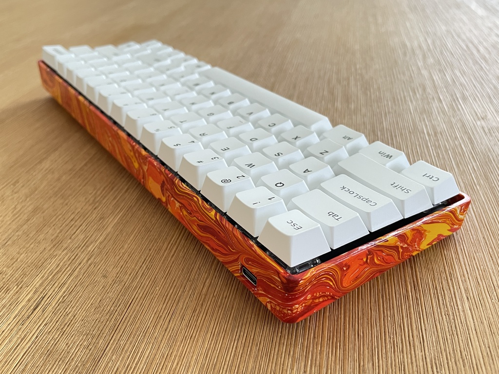 Marble Paint Keyboard Case vol.5
