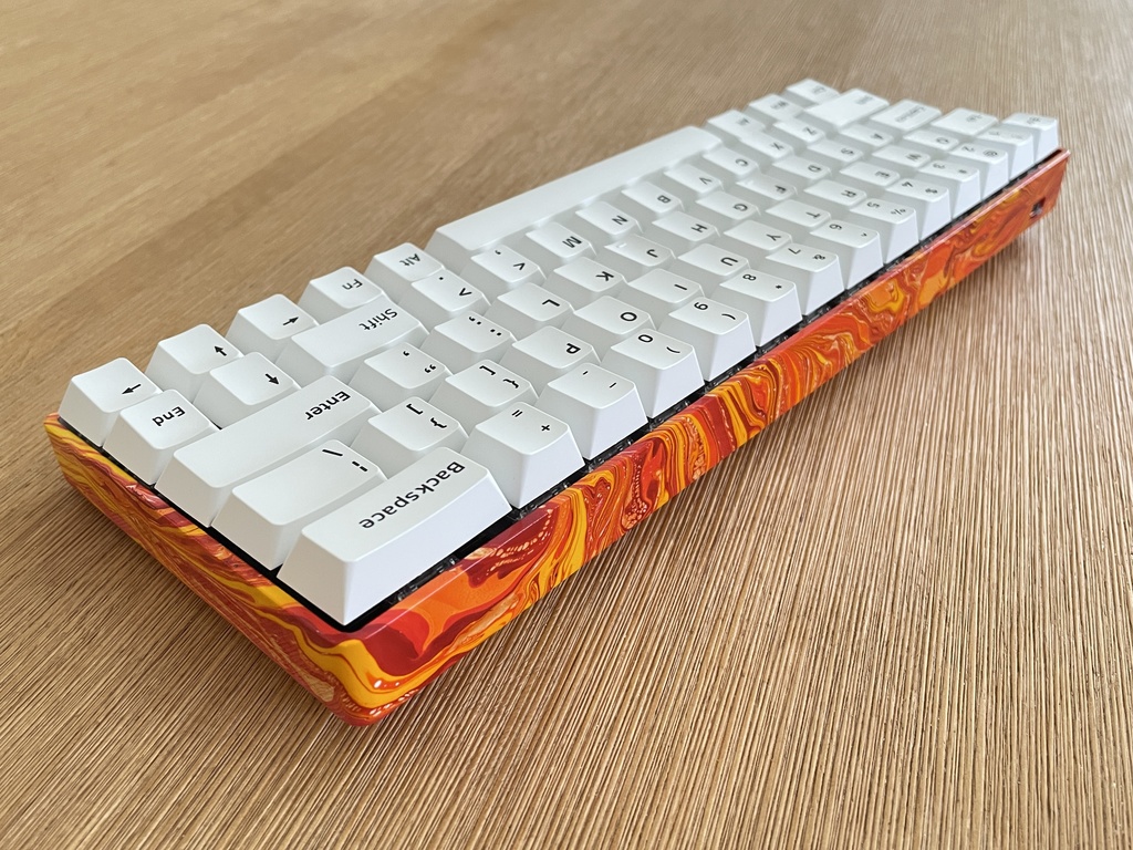 Marble Paint Keyboard Case vol.5