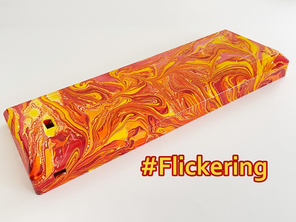 Marble Paint Keyboard Case vol.5