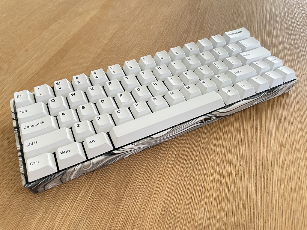 Marble Paint Keyboard Case vol.6