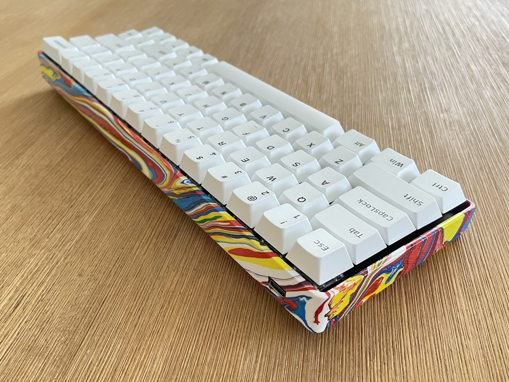 Marble Paint Keyboard Case vol.6