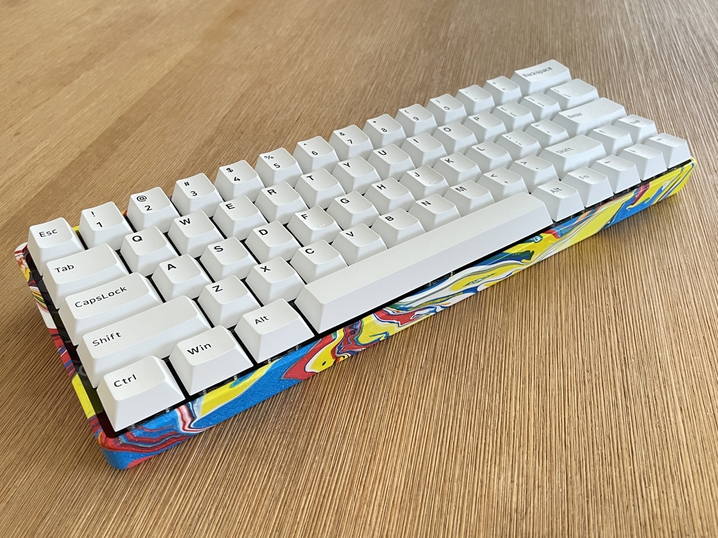 Marble Paint Keyboard Case vol.6