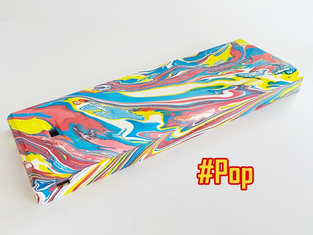 Marble Paint Keyboard Case vol.6