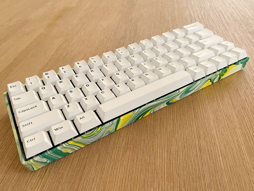 Marble Paint Keyboard Case vol.6