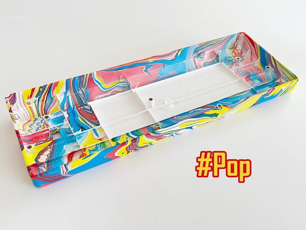 Marble Paint Keyboard Case vol.6