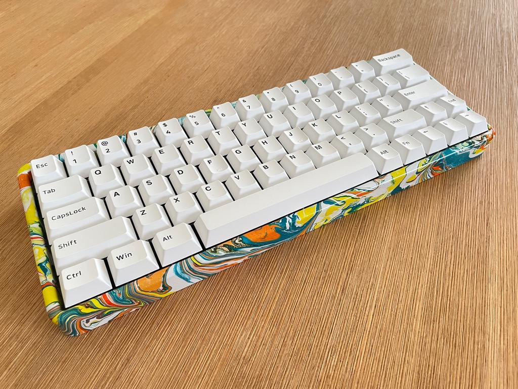 【GH60互換】PSD60 Marble Paint Custom 《Color Pencil》