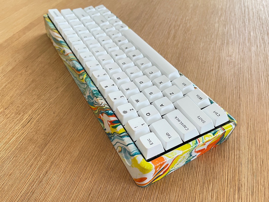 【GH60互換】PSD60 Marble Paint Custom 《Color Pencil》
