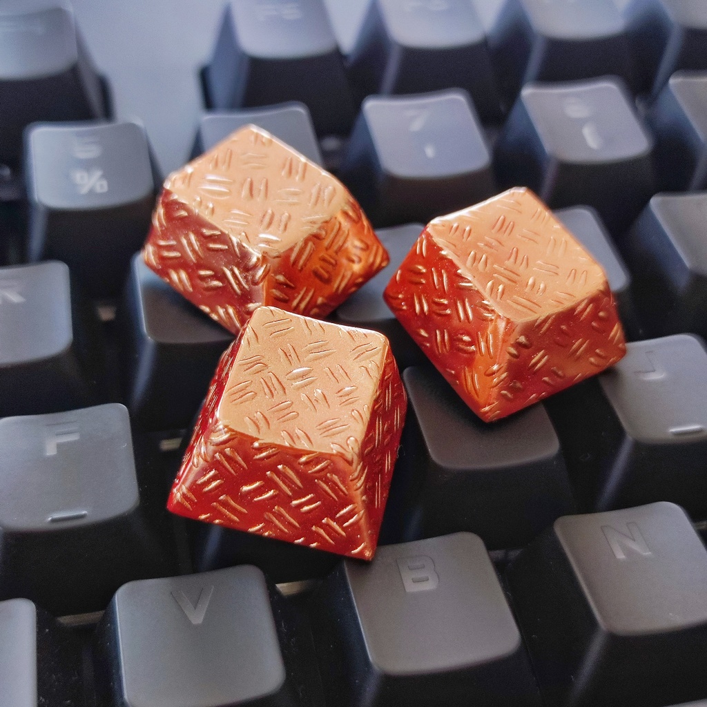 【キーキャップ】TEPPAN《DOUBAN / Unicorn Gold》