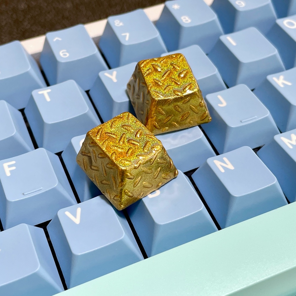 【キーキャップ】TEPPAN《DOUBAN / Unicorn Gold》