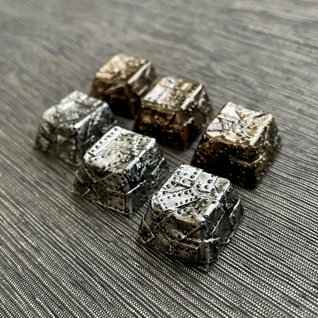 【キーキャップ】Steampunk《TEPPAN》
