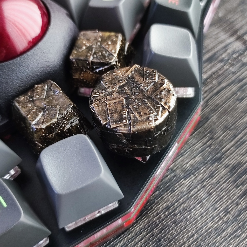 【キーキャップ】Steampunk《TEPPAN》