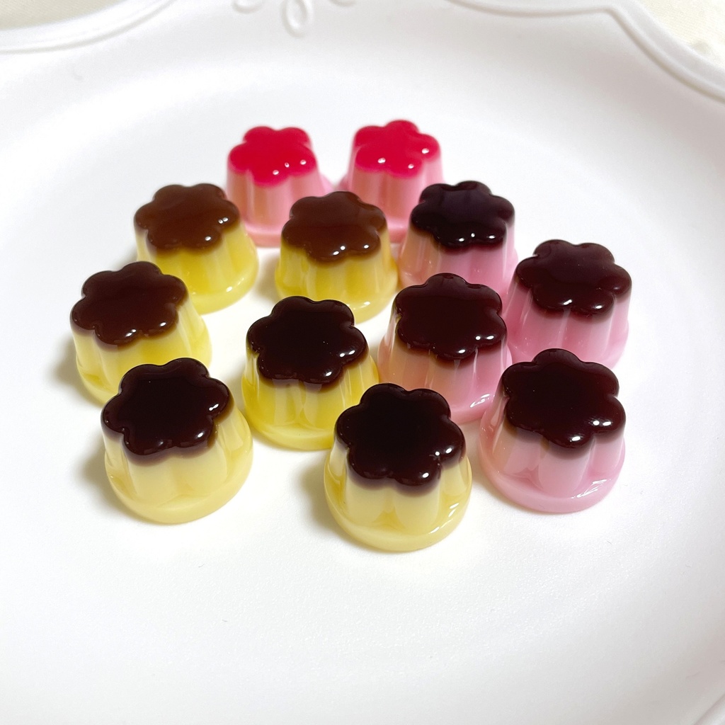 ロータリーエンコーダノブ『プリン🍮&いちごプリン🍓』