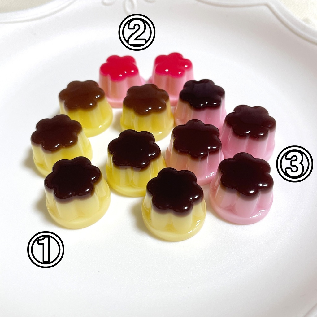 ロータリーエンコーダノブ『プリン🍮&いちごプリン🍓』