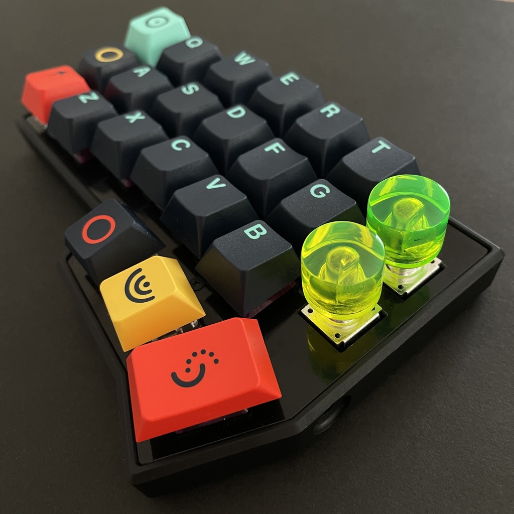 Rotary Encoder Knob 【Neon】(16mm)