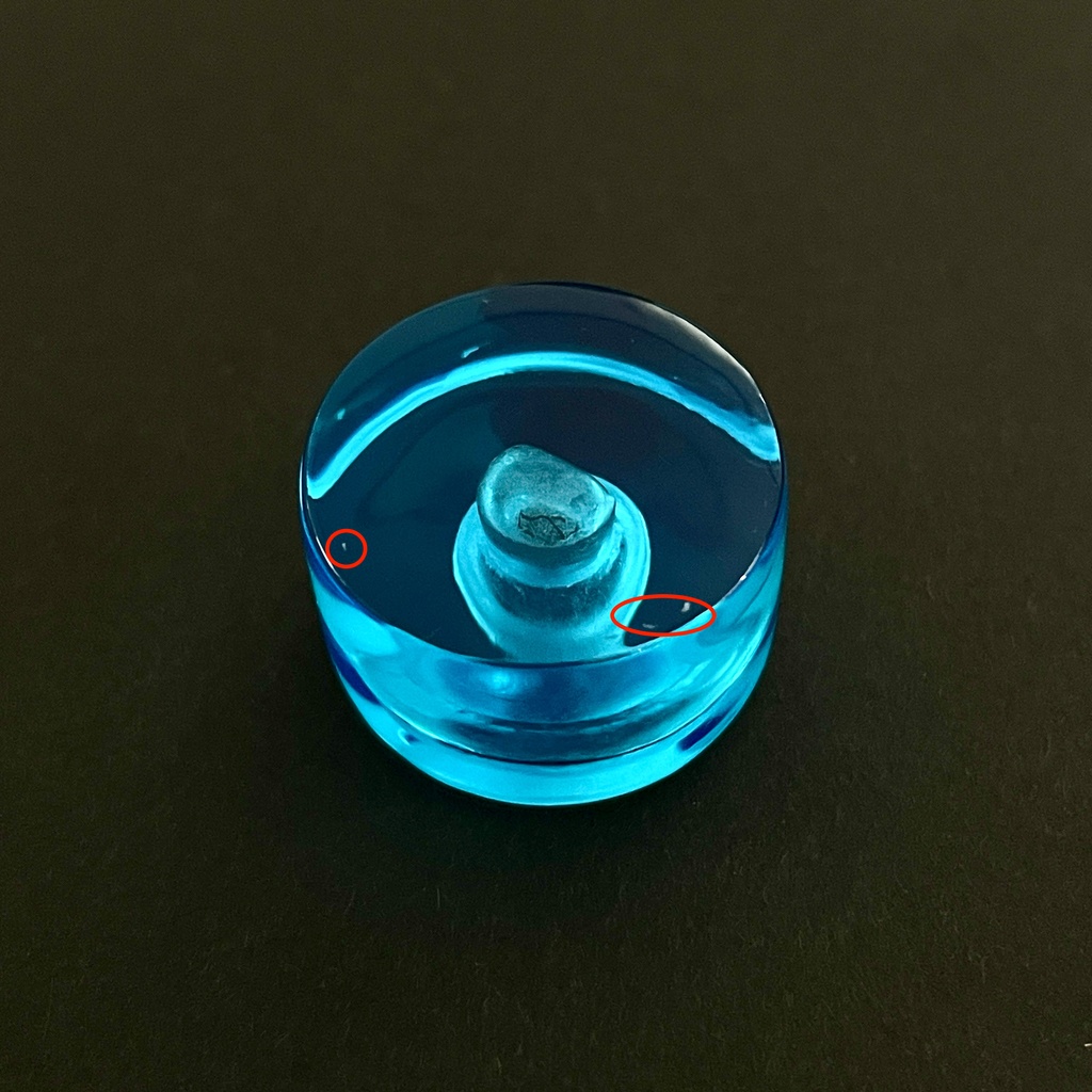 『一部訳あり』Rotary Encoder Knob【Neon】(21㎜)