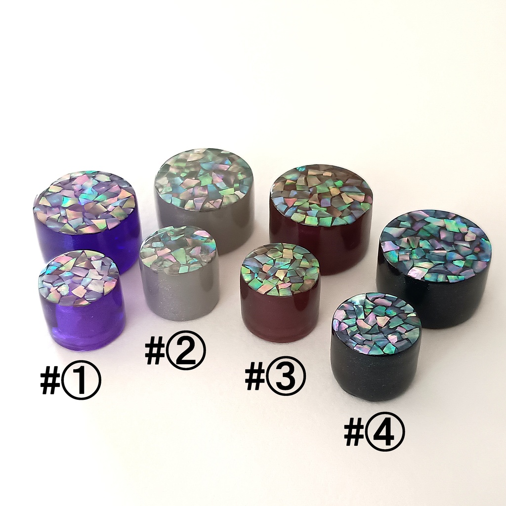 螺鈿ロータリーエンコーダノブ【和彩】(16, 21mm)