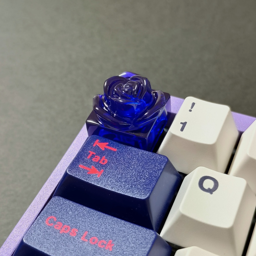 【キーキャップ】Crystal Rose