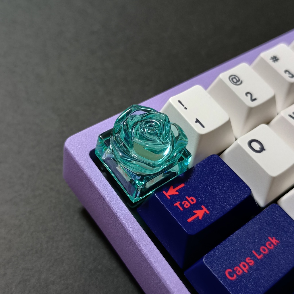 【キーキャップ】Crystal Rose