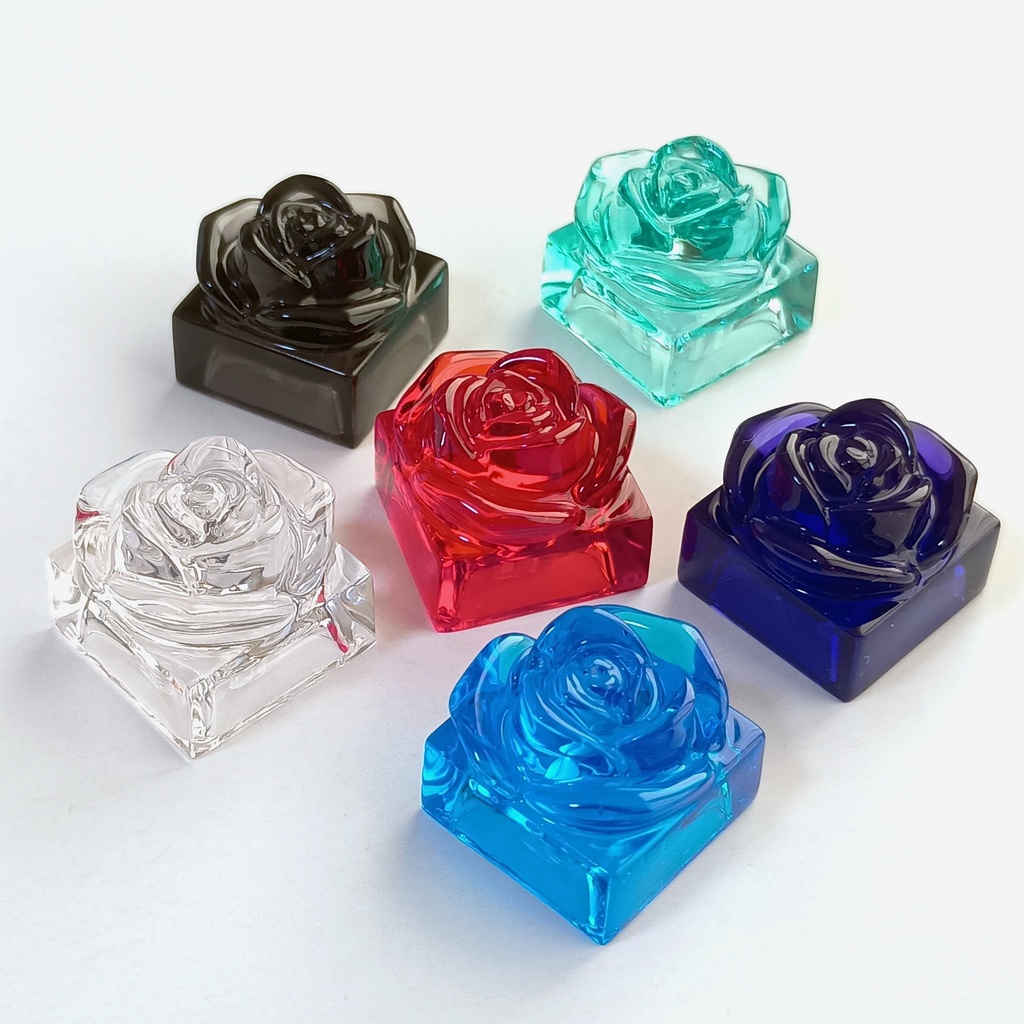 【キーキャップ】Crystal Rose