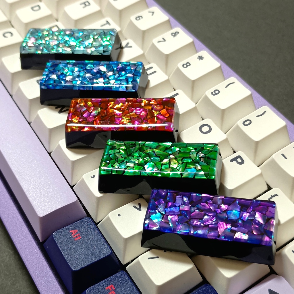 【キーキャップ】螺鈿《彩》US Enter 2.25U