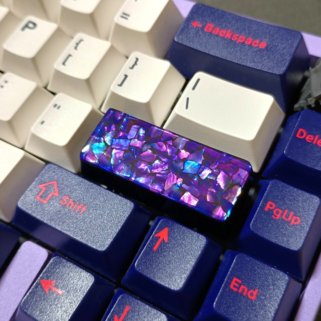 【キーキャップ】螺鈿《彩》US Enter 2.25U