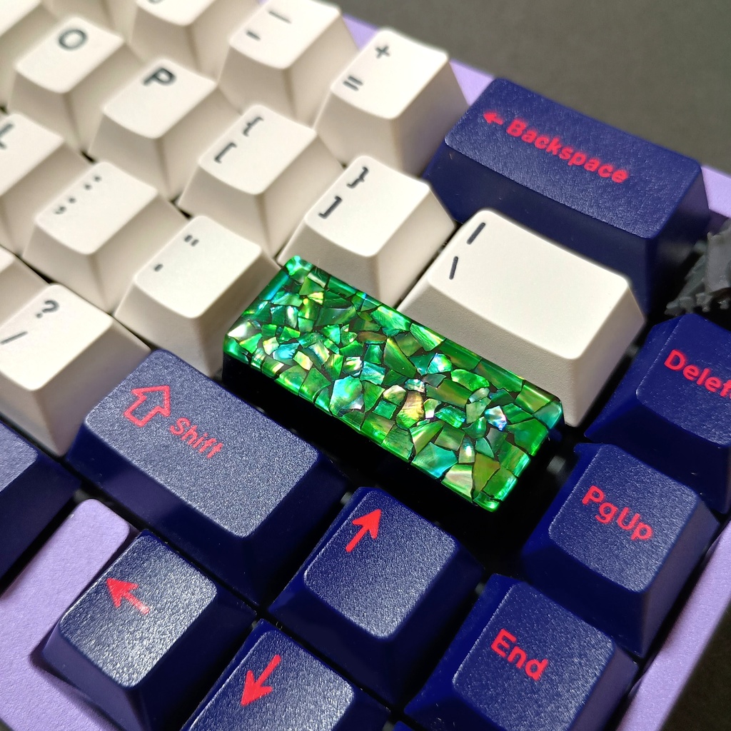 【キーキャップ】螺鈿《彩》US Enter 2.25U