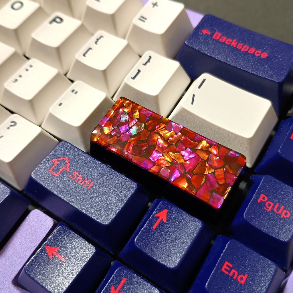 【キーキャップ】螺鈿《彩》US Enter 2.25U
