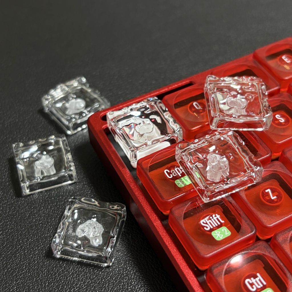 【キーキャップ】天然水 for Low Profile(Choc V2互換)