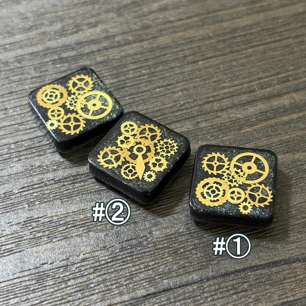 【キーキャップ】Steampunk for 17mm pitch(Choc V2互換)